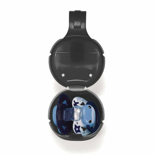 KUKU 掛勾奶嘴收藏盒-粉紅色