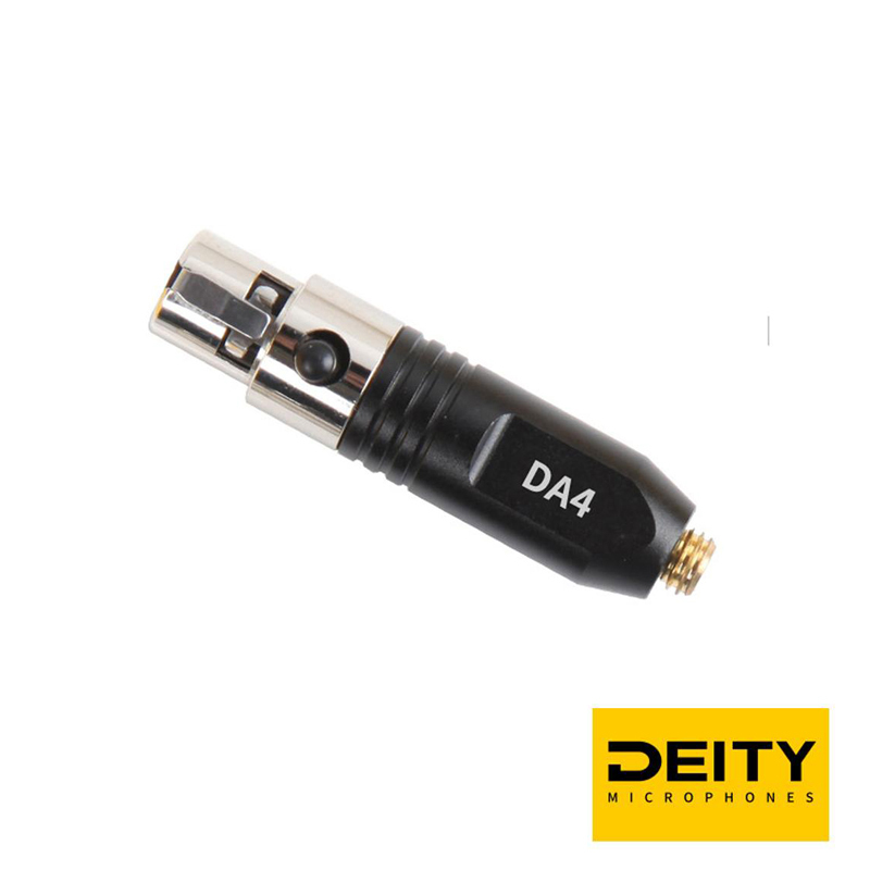 Deity DA4 Microdot to 3.5mm 轉接頭