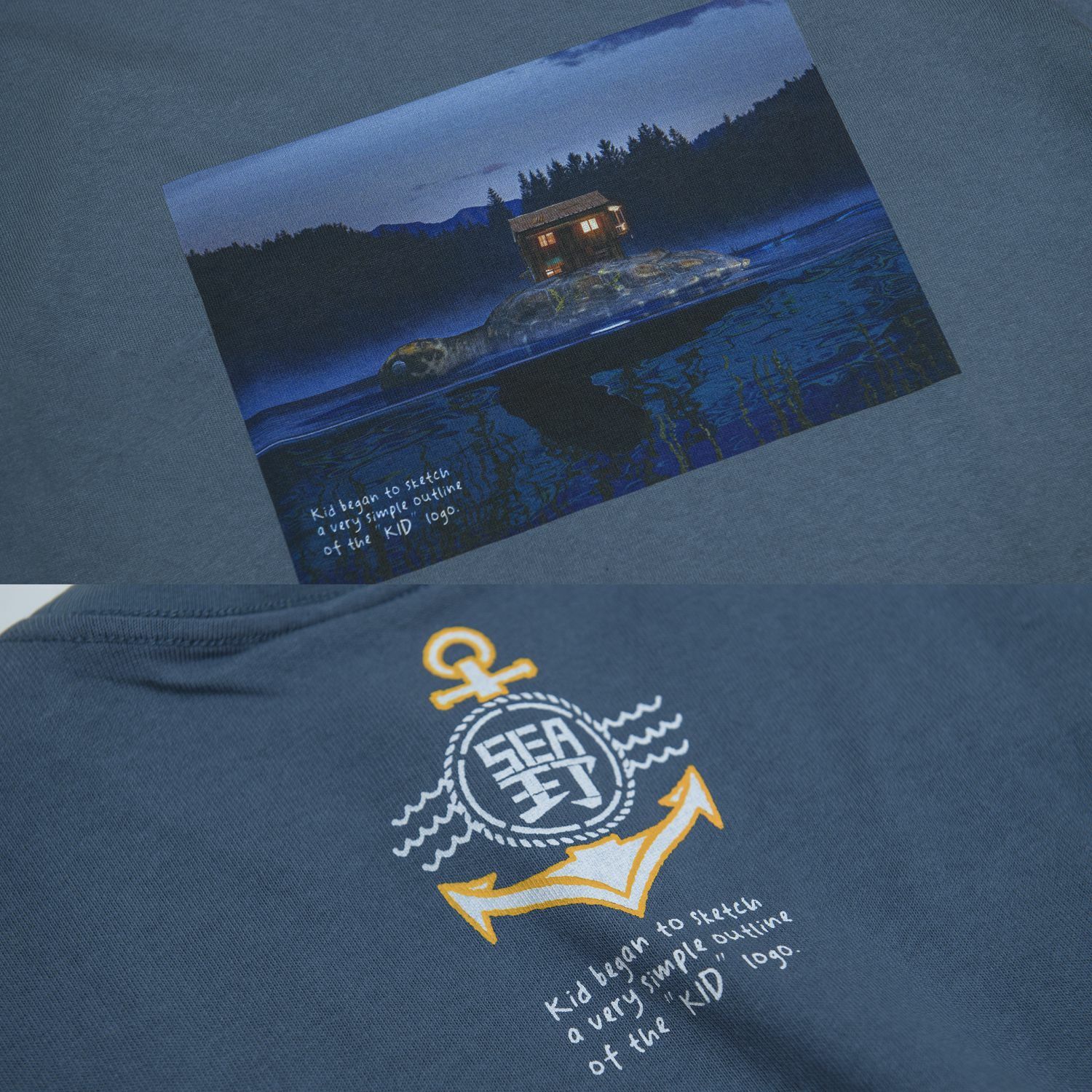 KID ® 海洋海龜相片短T