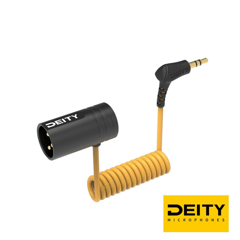 Deity V-link 3.5mm TRS to XLR 音源線