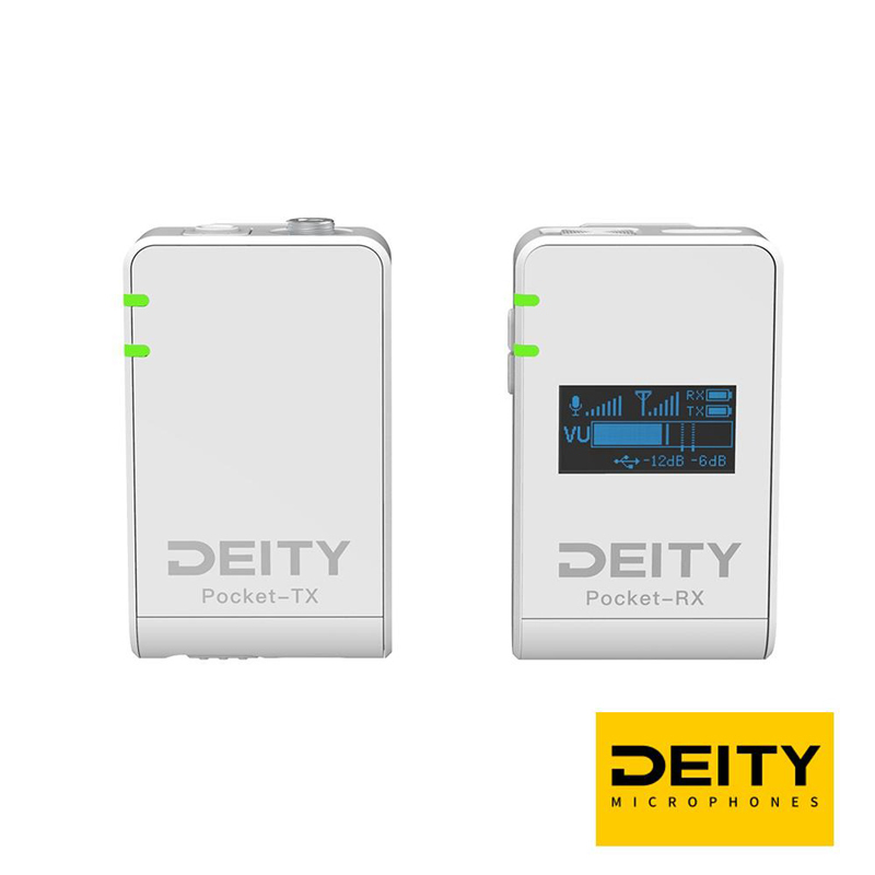 Deity Pocket Wireless 口袋型無線麥克風 白色