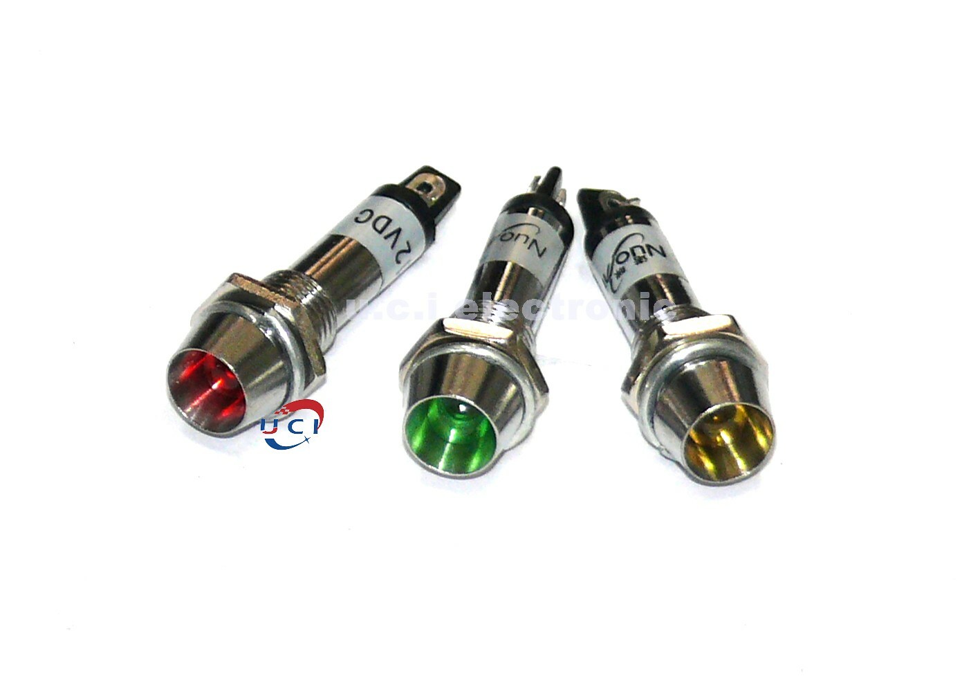 【UCI電子】(8-7) XD8-2信號燈12V 24V  8mm金屬信號燈