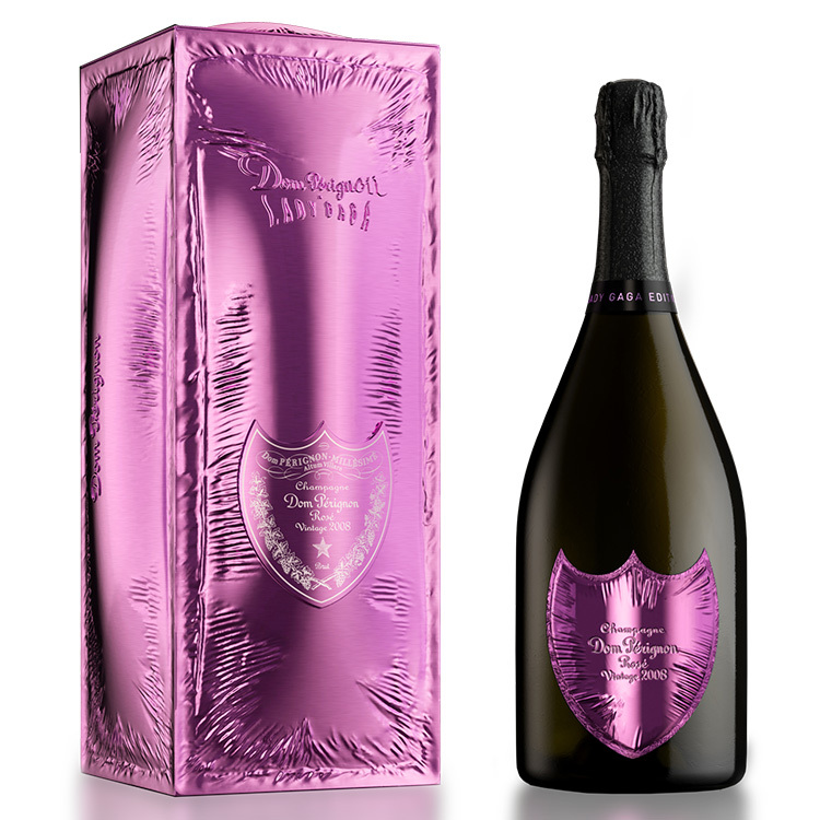 Dom Perignon Rose 2008 x Lady Gaga limited edition 750