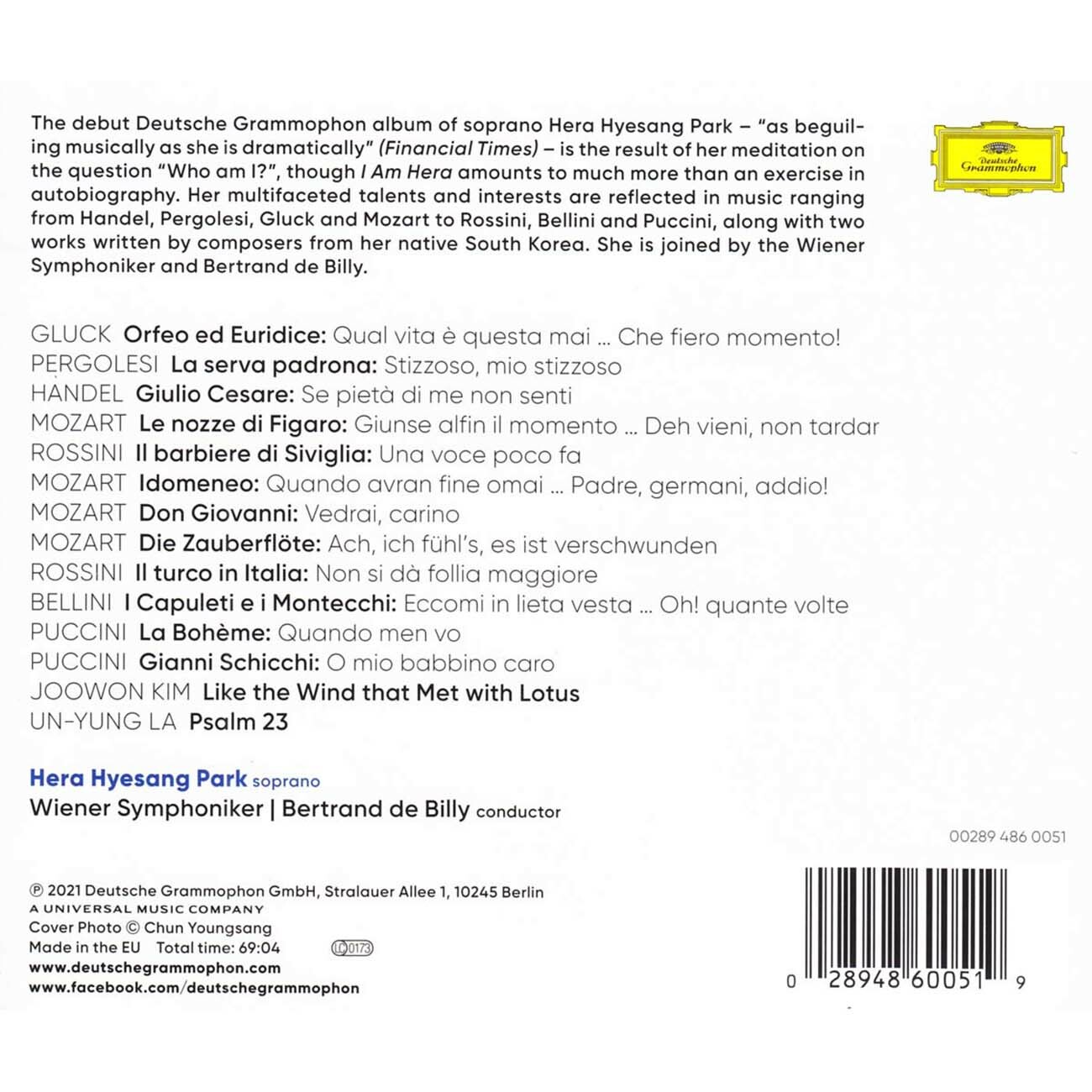 Hera Hyesang Park - I Am Here CD