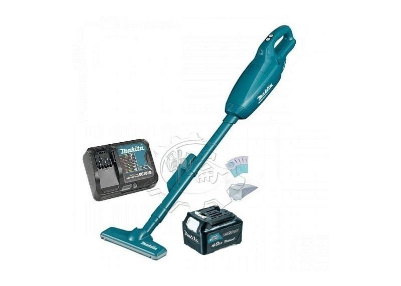 ＊中崙五金【缺貨中】(來電/店優惠價) 牧田 12V 4.0Ah電池 充電式吸塵器 紙袋式 CL107FDSM (藍色)