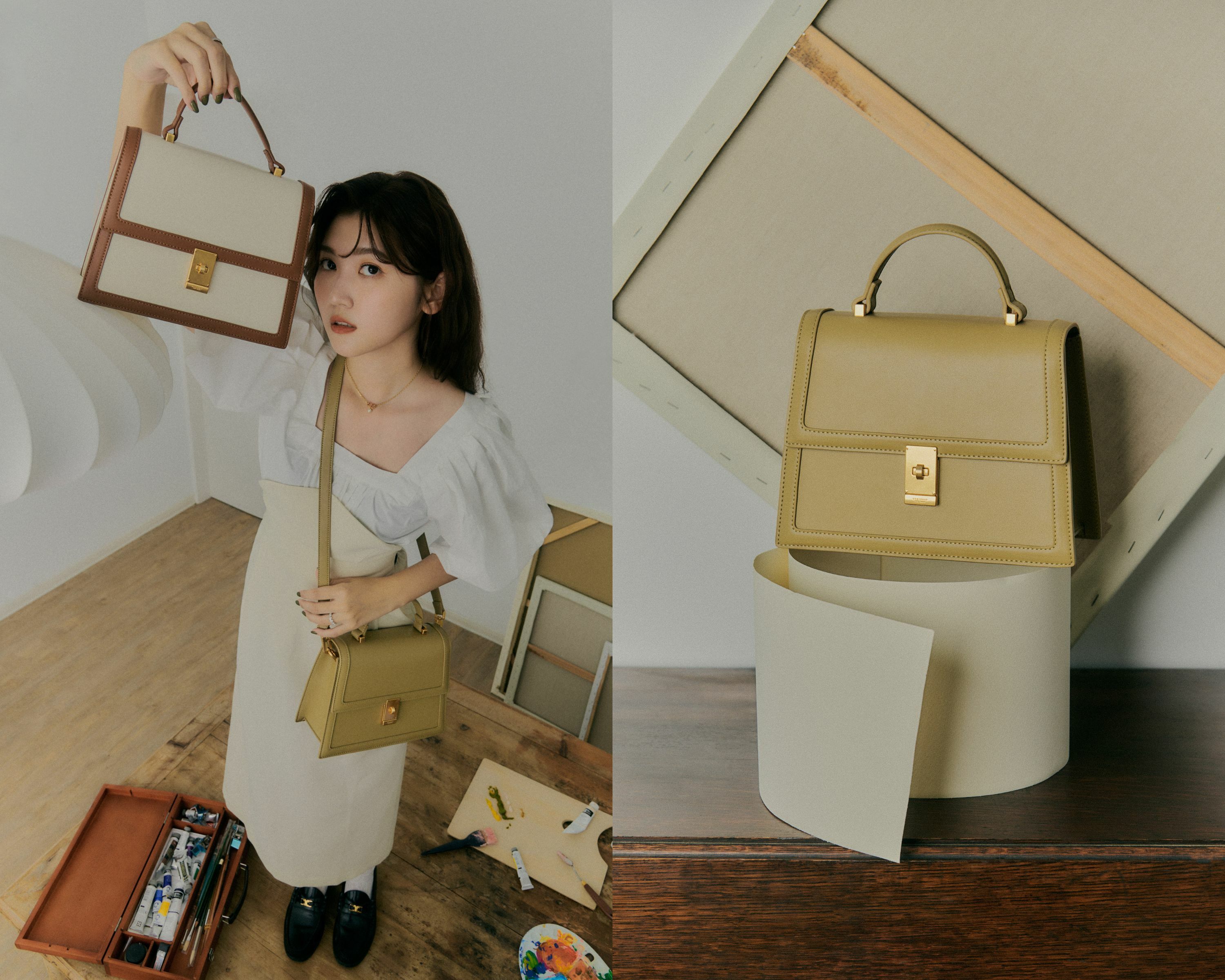 立體感外型融入巧思包邊設計  推出全黑、鐵鏽綠及燕麥白三種色號