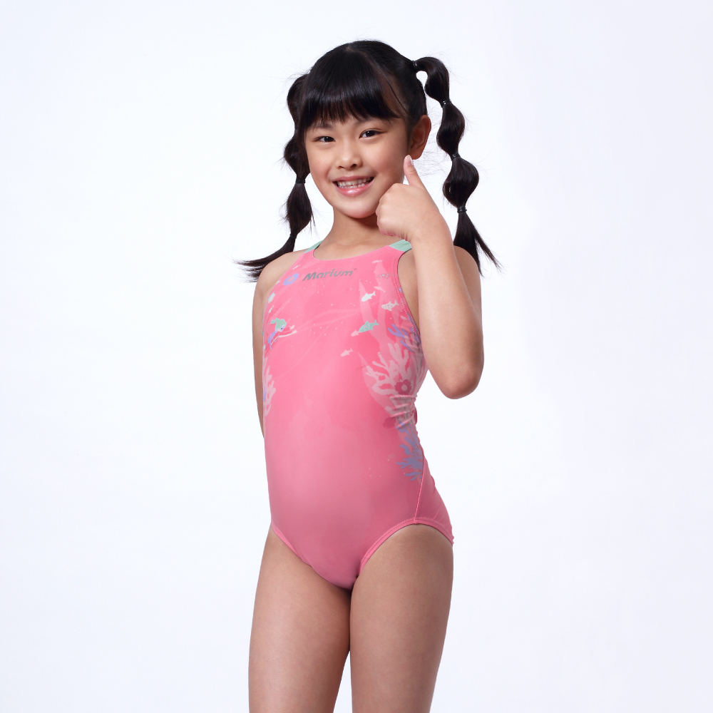 MAR-22079WJ 小女競賽型泳裝 - Dive