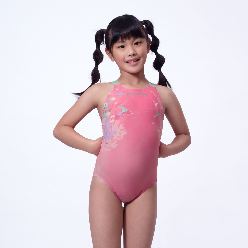 MAR-22079WJ 小女競賽型泳裝 - Dive