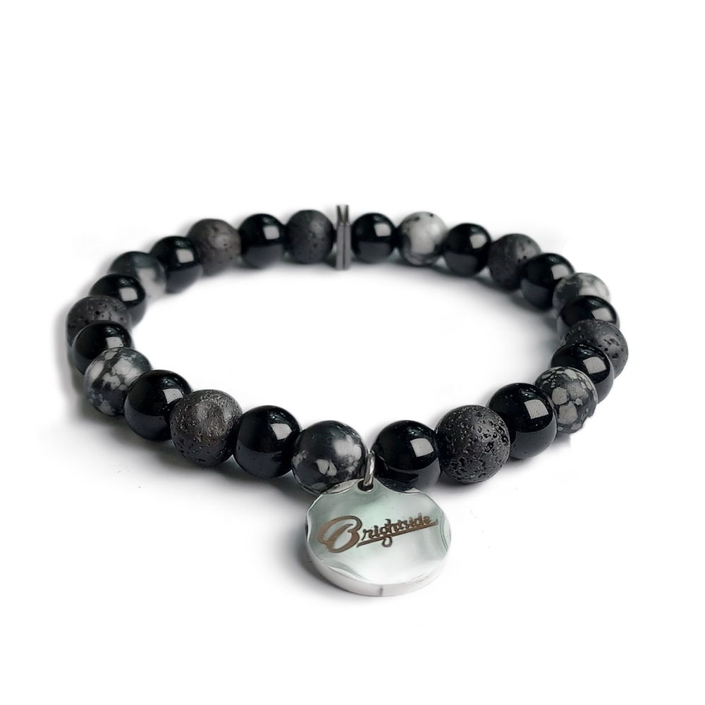 Brightside ® 暮夜串珠手鍊（附贈LOGO吊牌可拆裝）