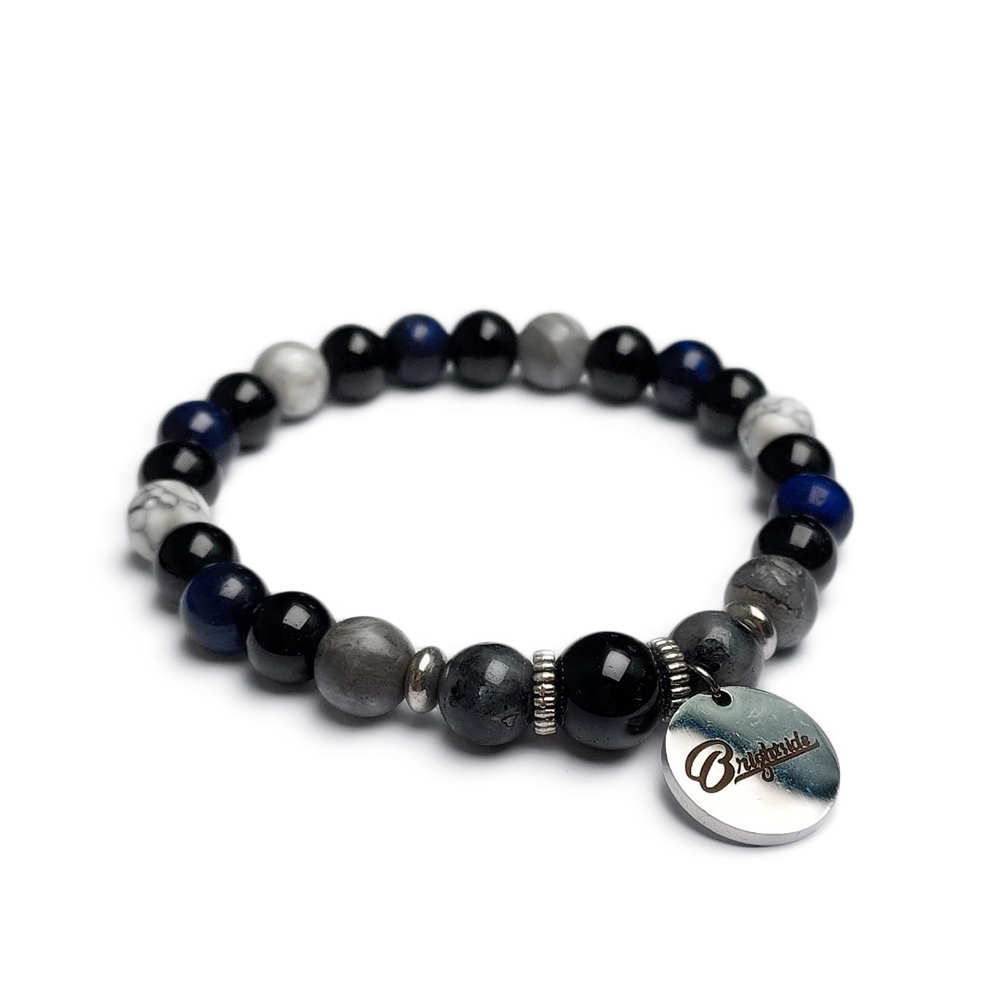 Brightside ® 綜合串珠手鍊（附贈LOGO吊牌可拆裝）