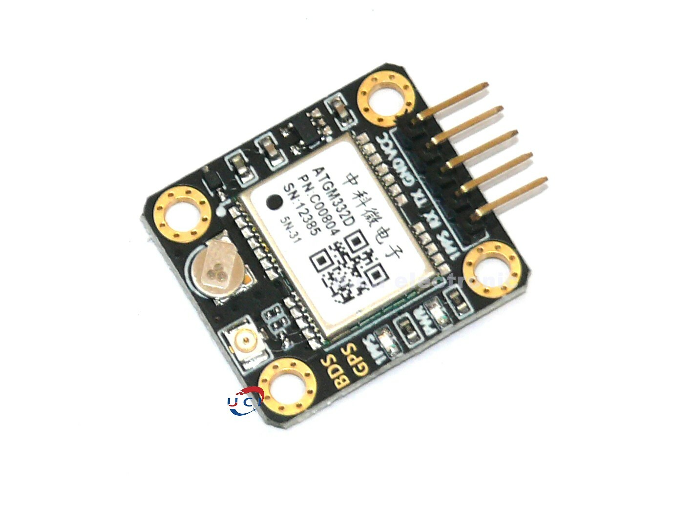 【UCI電子】(11-8) GPS北斗雙定位模組衛星導航 ATGM332D/H替換NEO-M8N