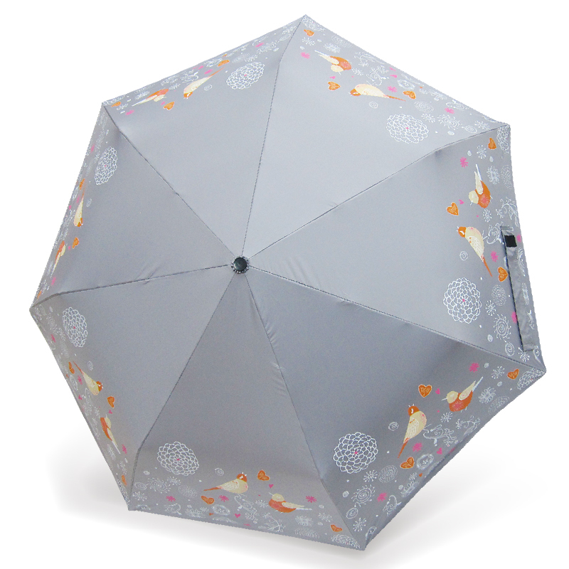 【傘電俠】+01-580057 - 安全自動開收雨傘-愛情鳥(適合2人)