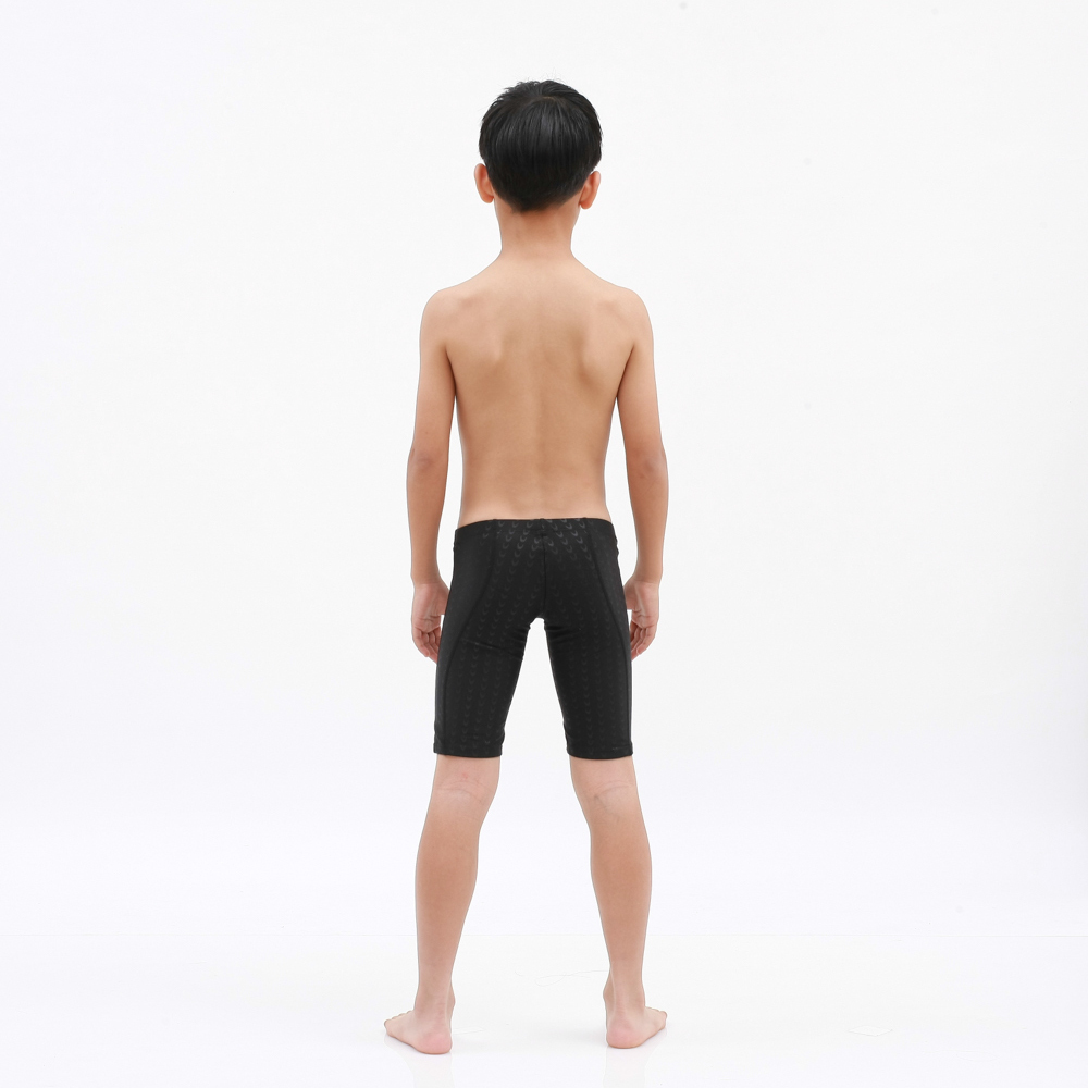 MAR-2140110J 小男競賽馬褲 - 魚鱗(黑)