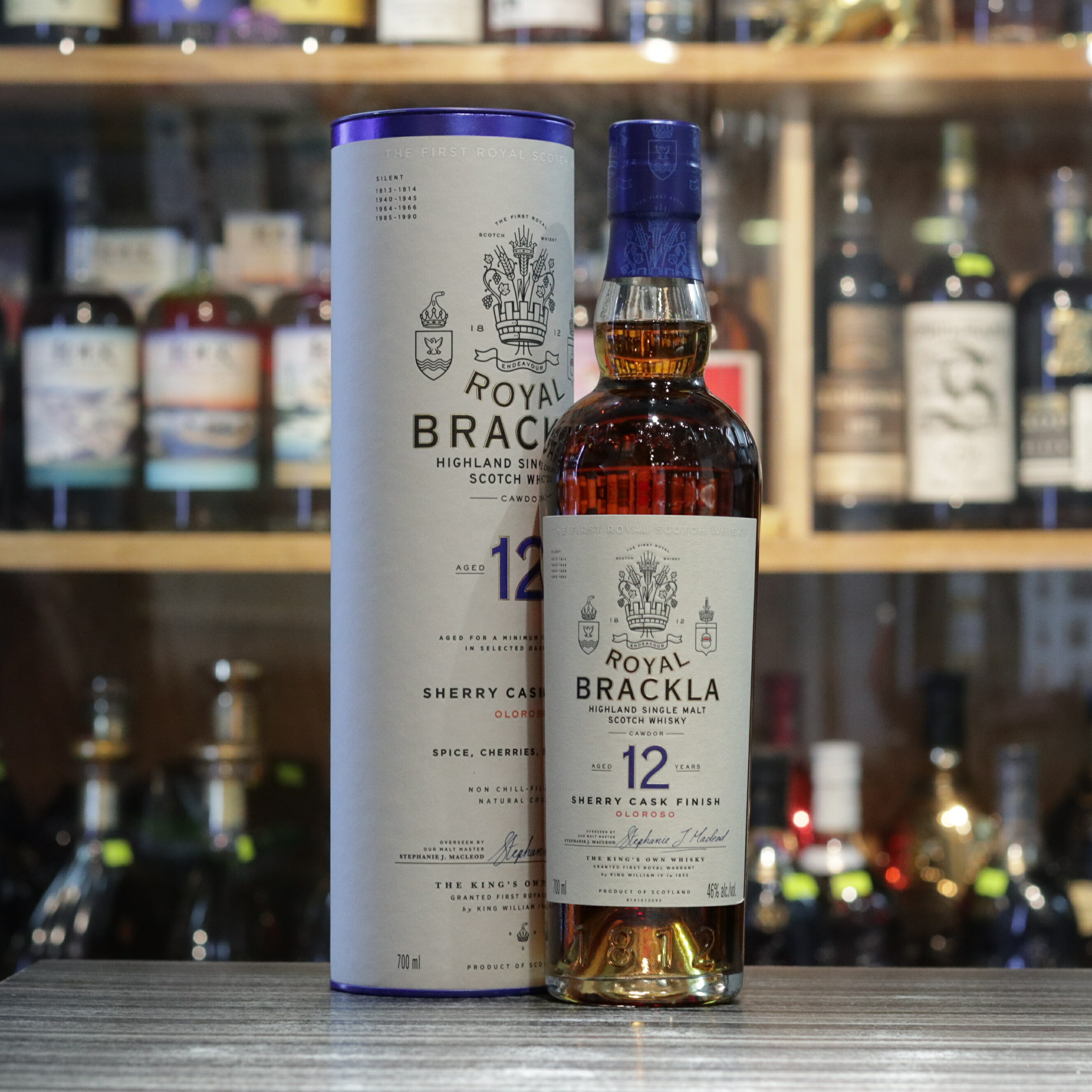Royal Brackla 12 Year Old Sherry Cask - 70cl/46%