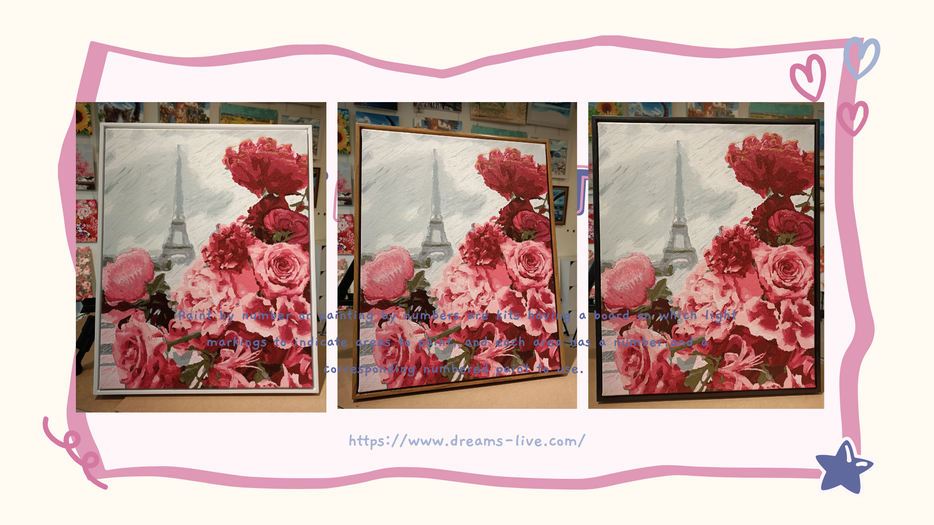 藝術生活【L型油畫相框】40*50CM專用