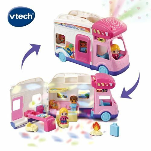 《 英國 Vtech 》 2合1星空露營家庭組