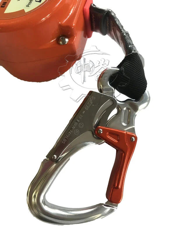 ＊中崙五金【附發票】HARU 高空防墜器 25mm*3.5米 織帶防墜器 捲揚式安全帶 HE-3.5D EN360