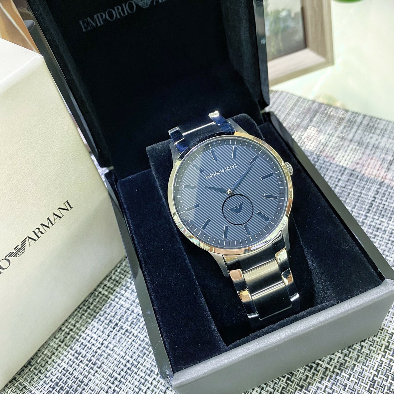 【EMPORIO ARMANI】AR1118 44mm Modern Watch