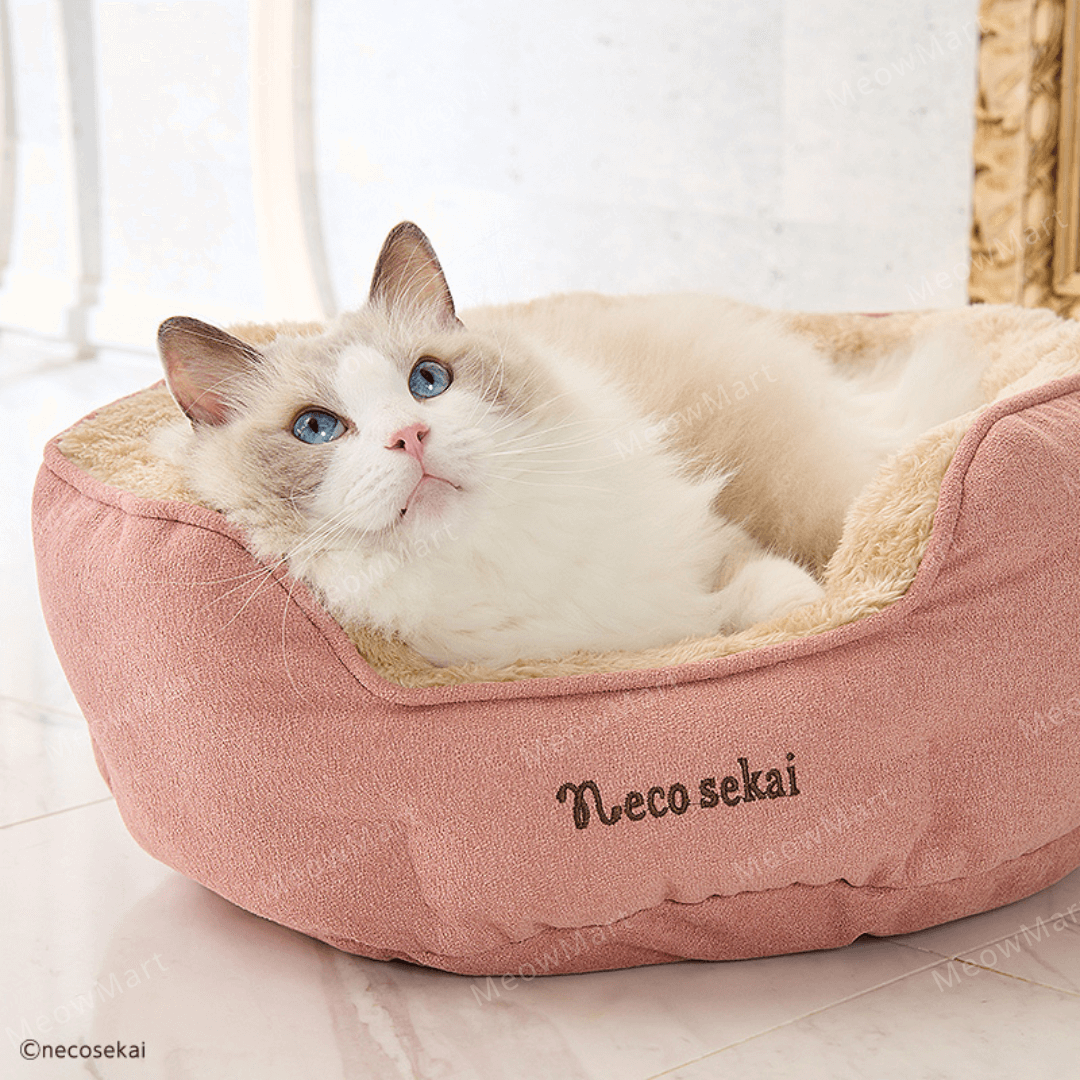 日本necosekai長絨毛超極暖貓窩 (絕版款)