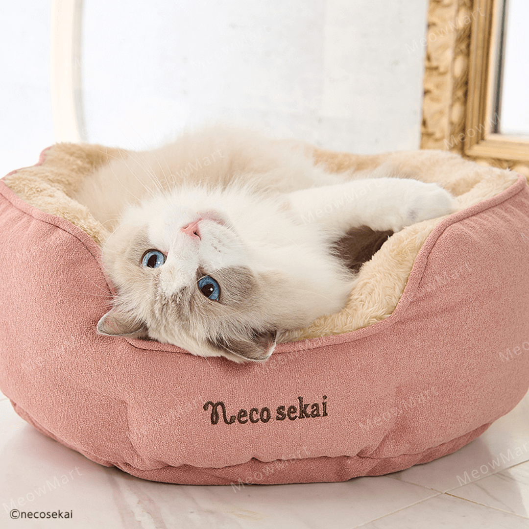 日本necosekai長絨毛超極暖貓窩 (2022最新款)
