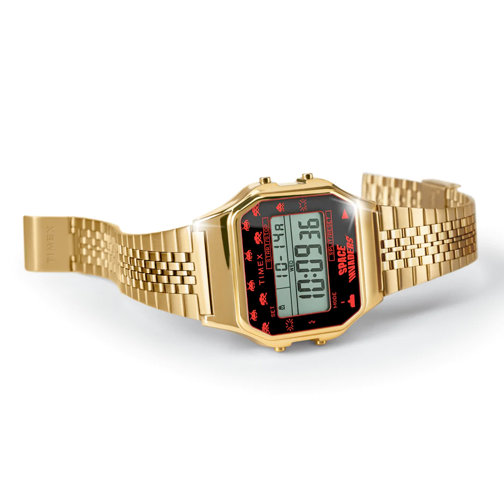 TIMEX T80 x Space Invaders 34mm 太空侵略者 TW2V30100
