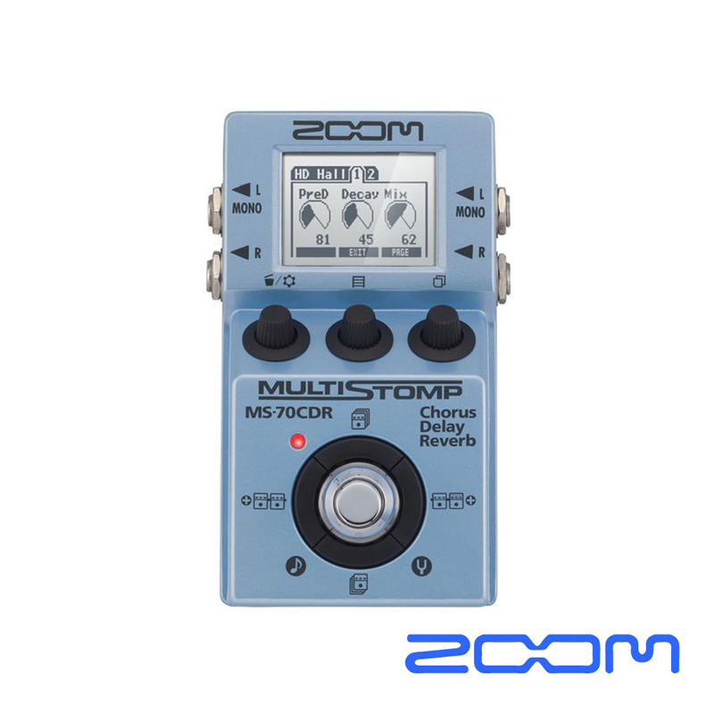 ZOOM MS-70CDR 電吉他綜合效果器
