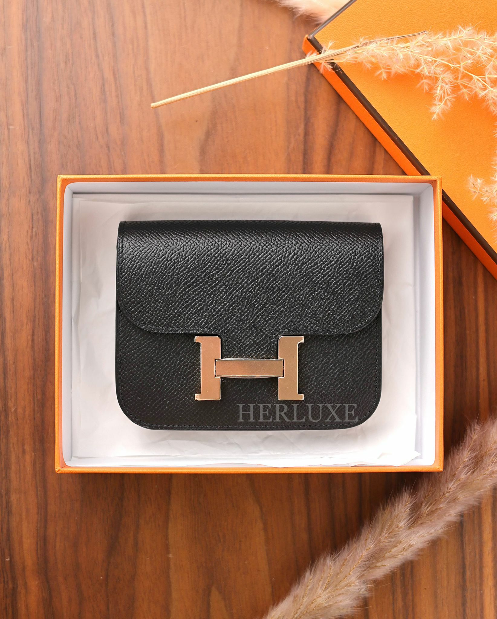 Constance slim 89 noir cd epsom W