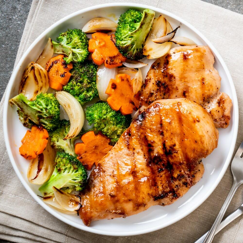 蒜椒味雞扒 400g