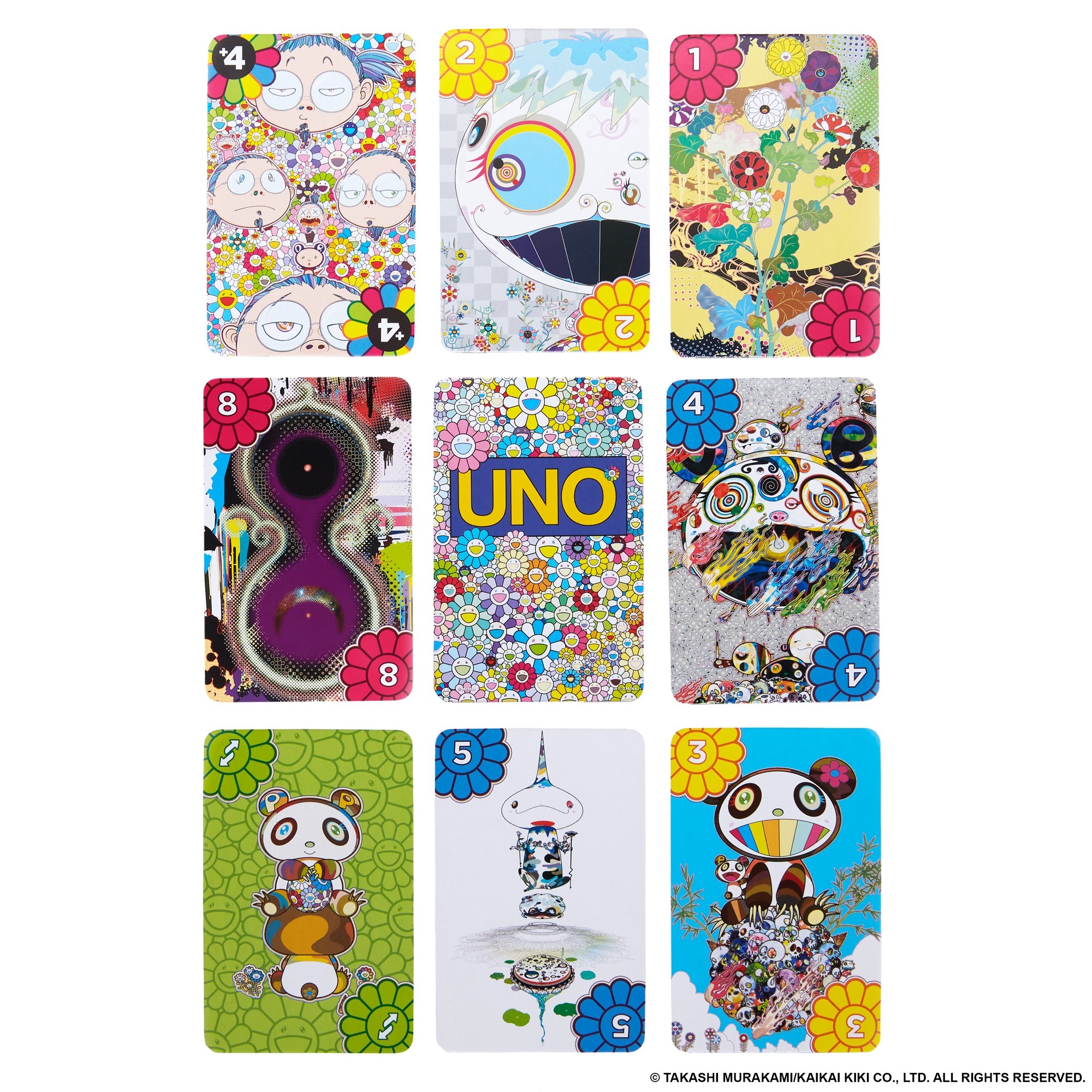 村上隆Takashi Murakami Card Game UNO