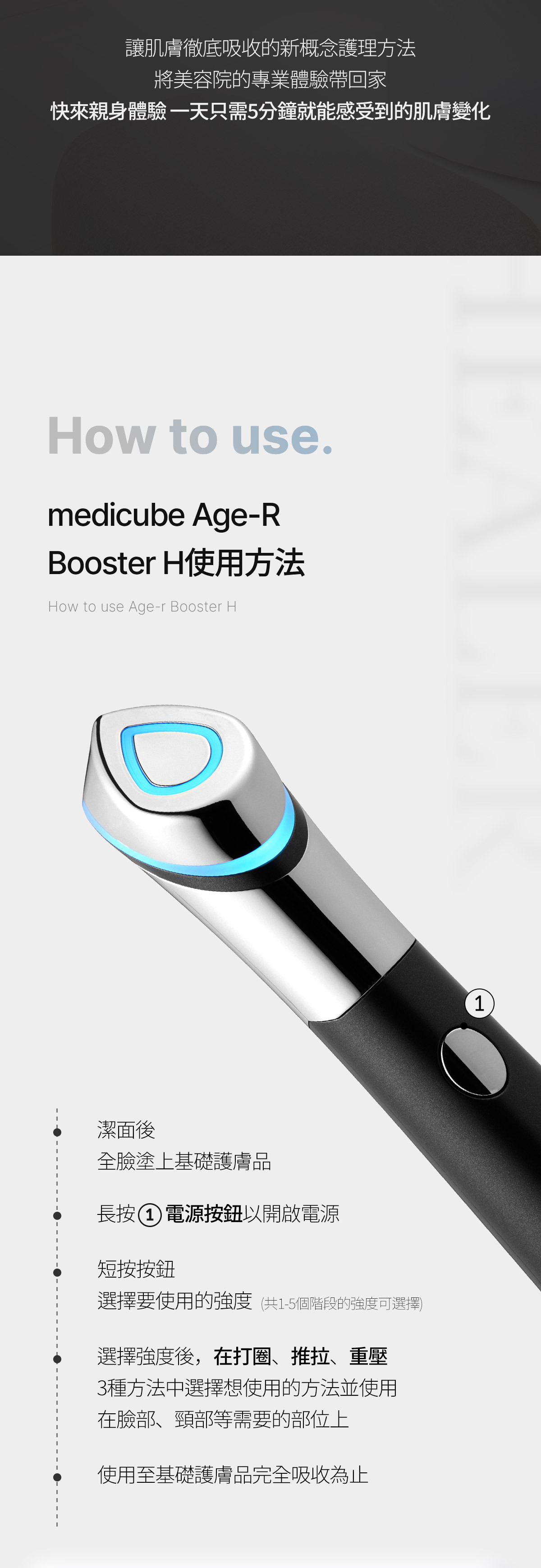 水光導入] Age-R Booster H