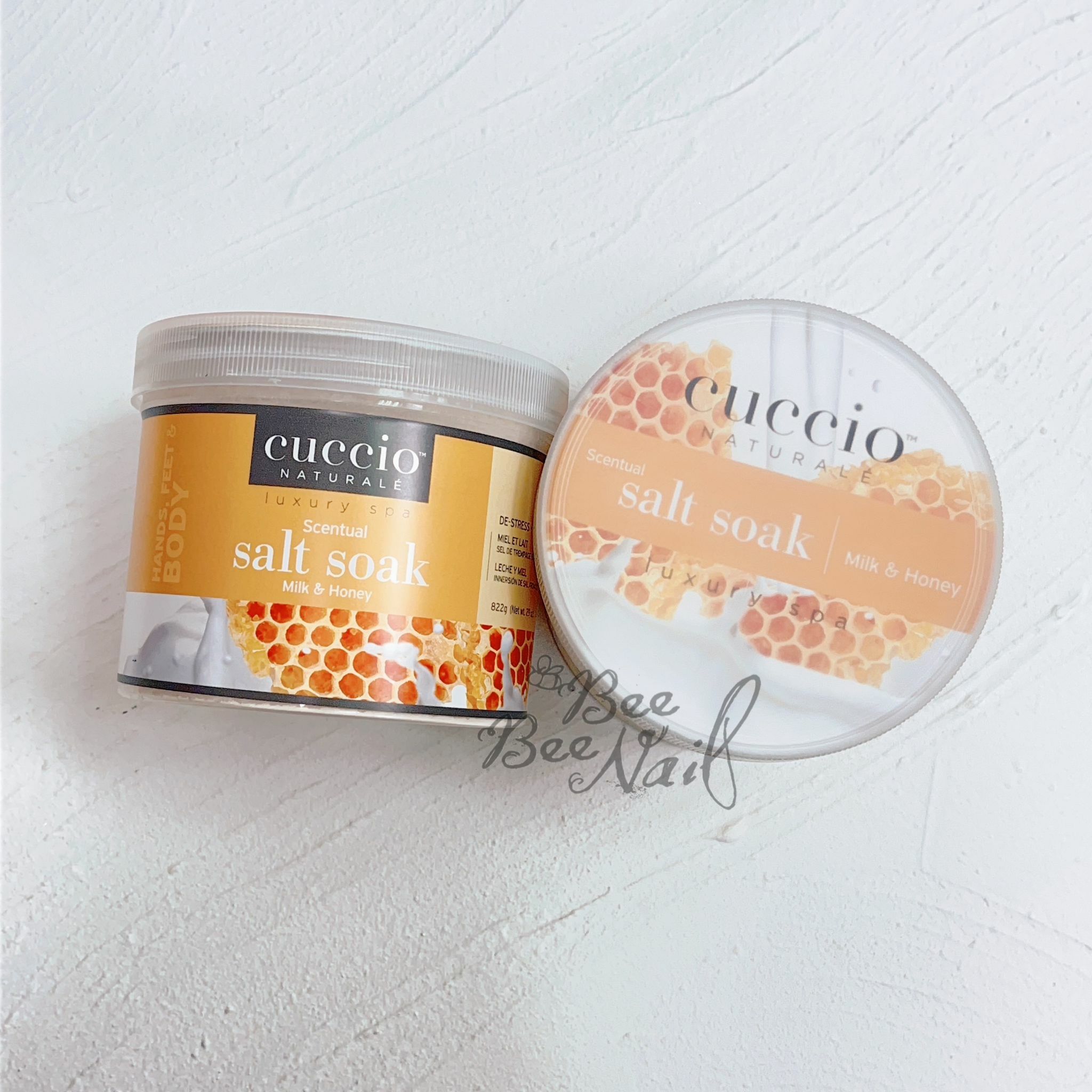 Cuccio  牛奶蜜糖排毒殺菌浴鹽 29oz