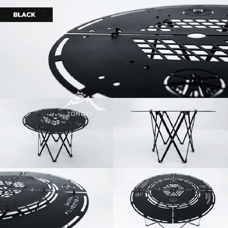 【SKOGEN】韓國 摺疊圓鐵桌/內桌 K200