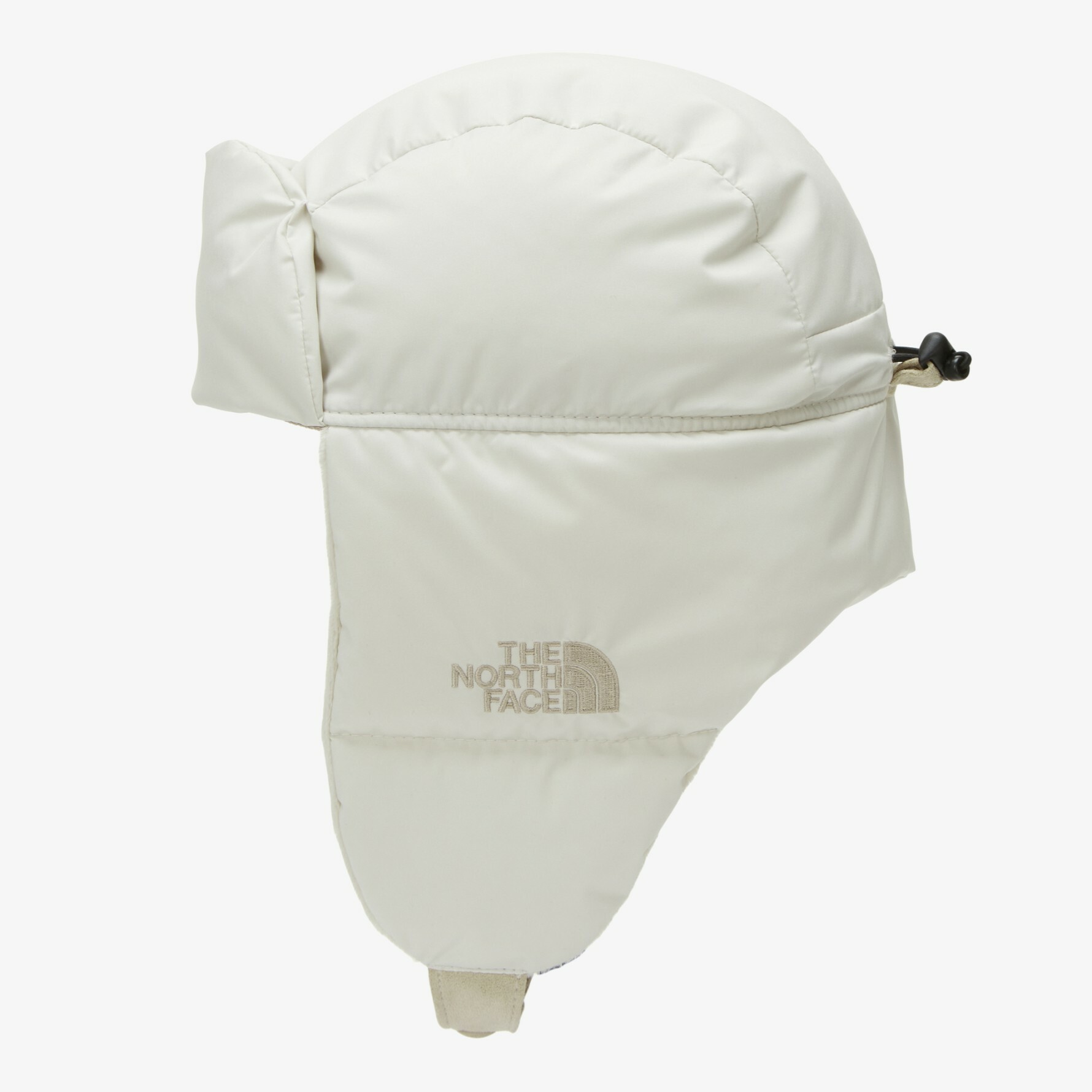 THE NORTH FACE 白標 ON-BALL 羽絨 保暖 飛行帽 遮耳帽 白 NE3CN55K