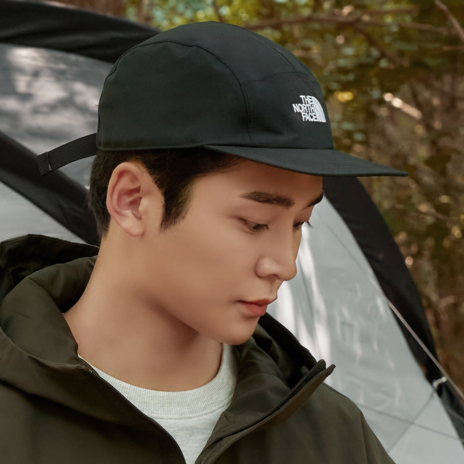 THE NORTH FACE GORE-TEX CAMP 防潑水 戶外露營 鴨舌帽 帽子 黑 NE3CN52A