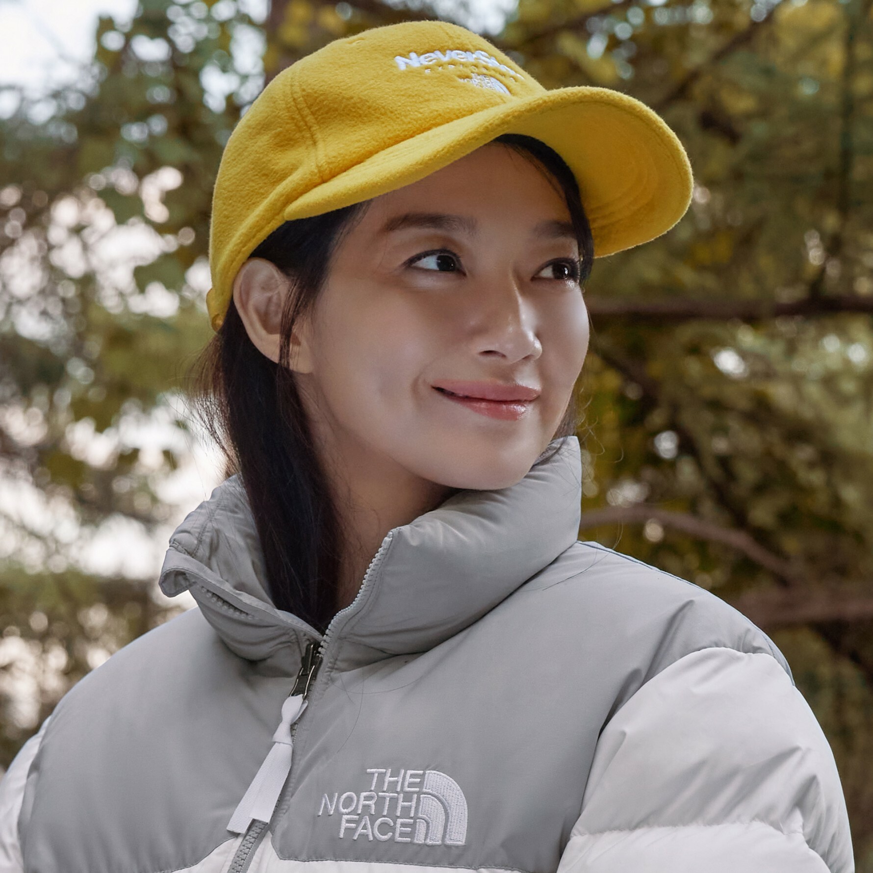 THE NORTH FACE NEVER STOP 毛絨 保暖 老帽 帽子 黃 NE3CN71C