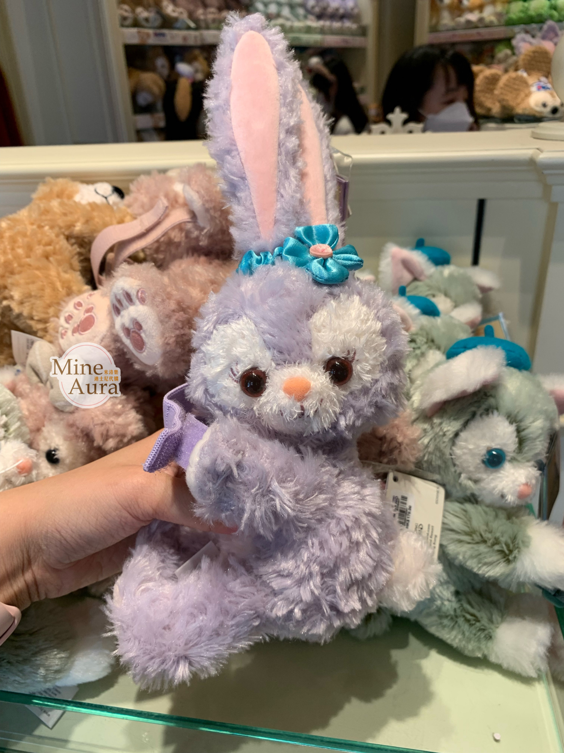 (現貨) 史黛拉露 星黛露 StellaLou 抱抱 絨毛 造型 窗簾束帶 窗簾綁帶 -香港迪士尼樂園