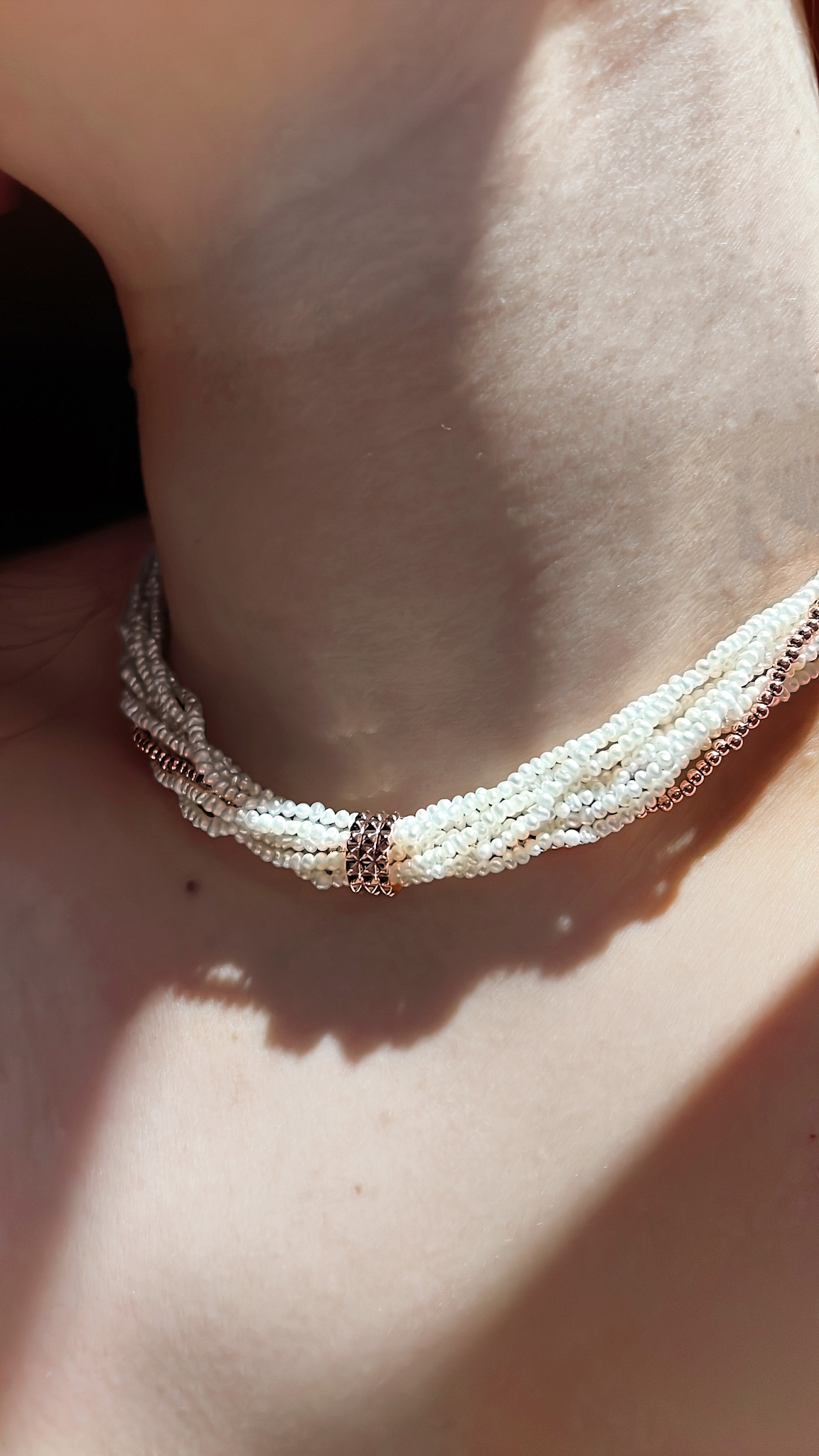 Dancing In The Crowd Pearl Chocker