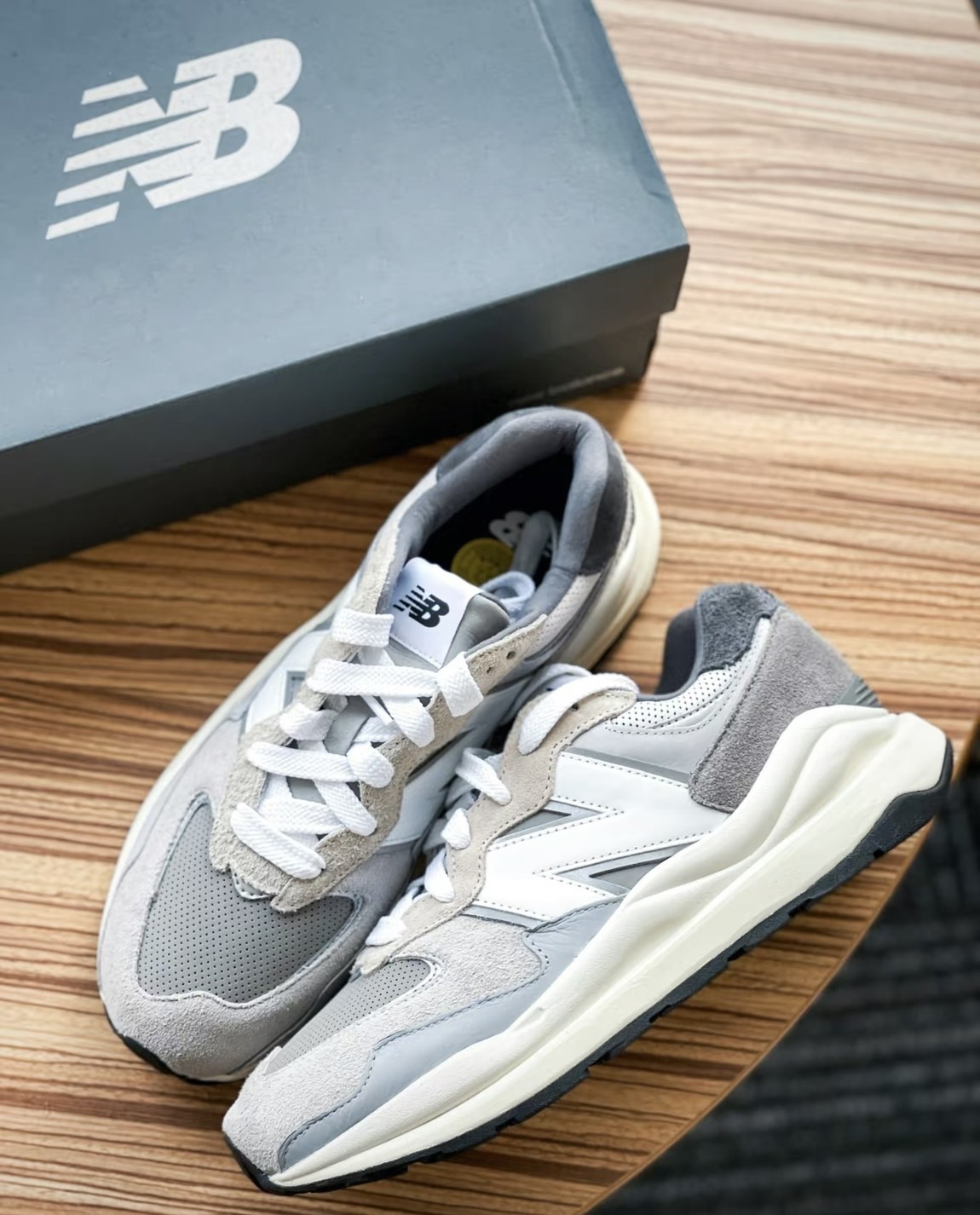 New Balance M5740TA 元祖灰拼接  男女段