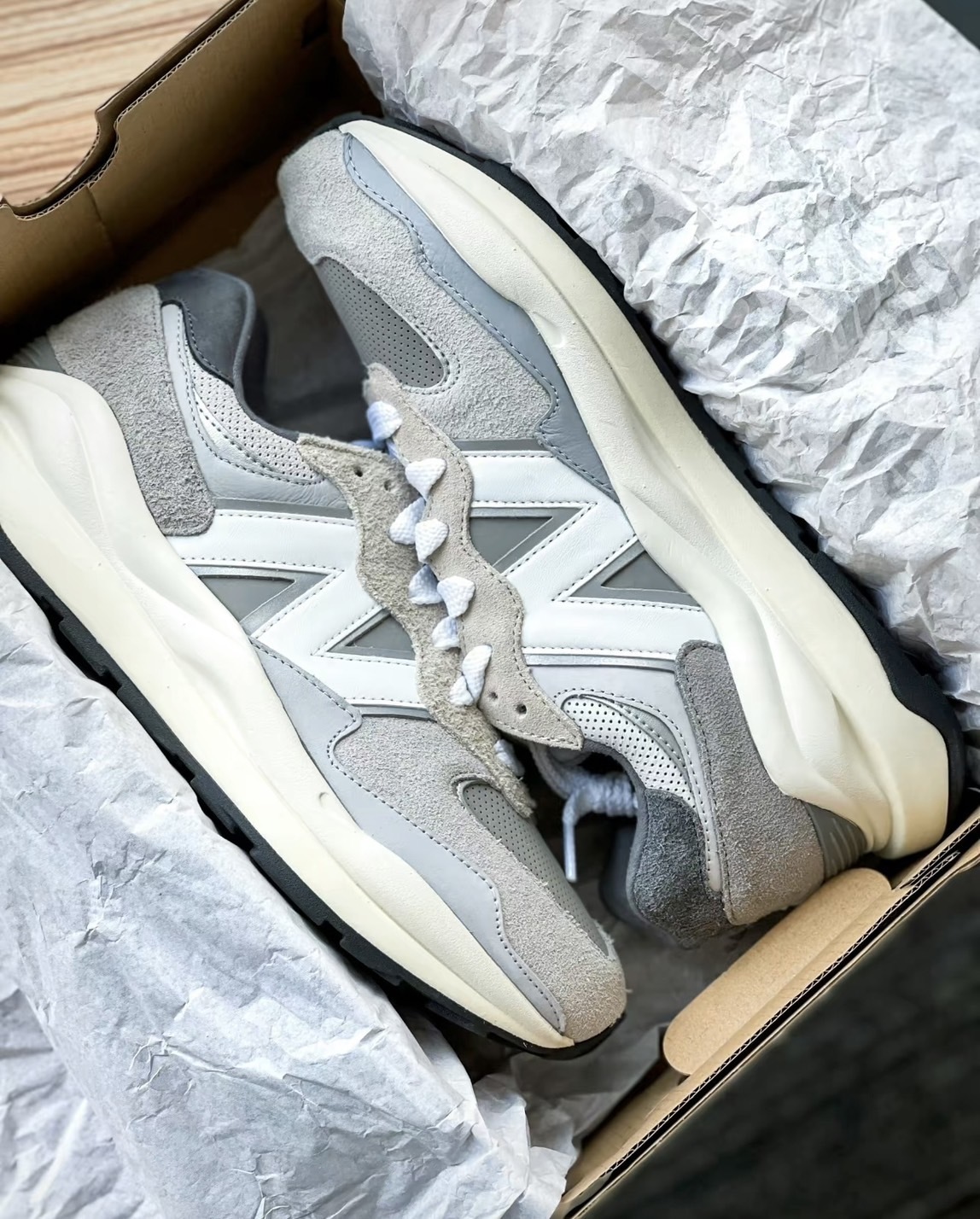 New Balance M5740TA 元祖灰拼接  男女段