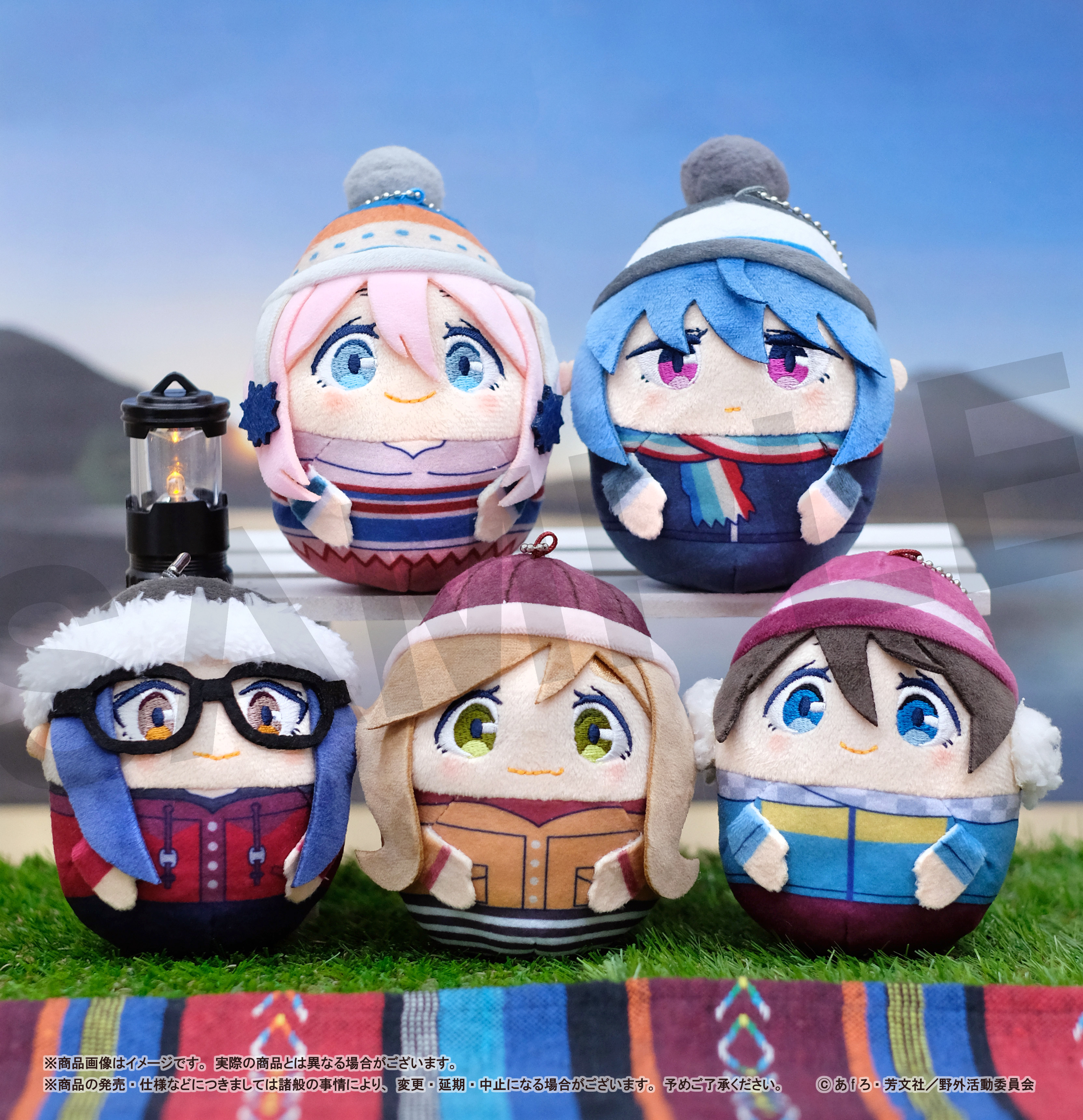 「ACG.GO」「預購」搖曳露營 圓滾滾公仔 SET