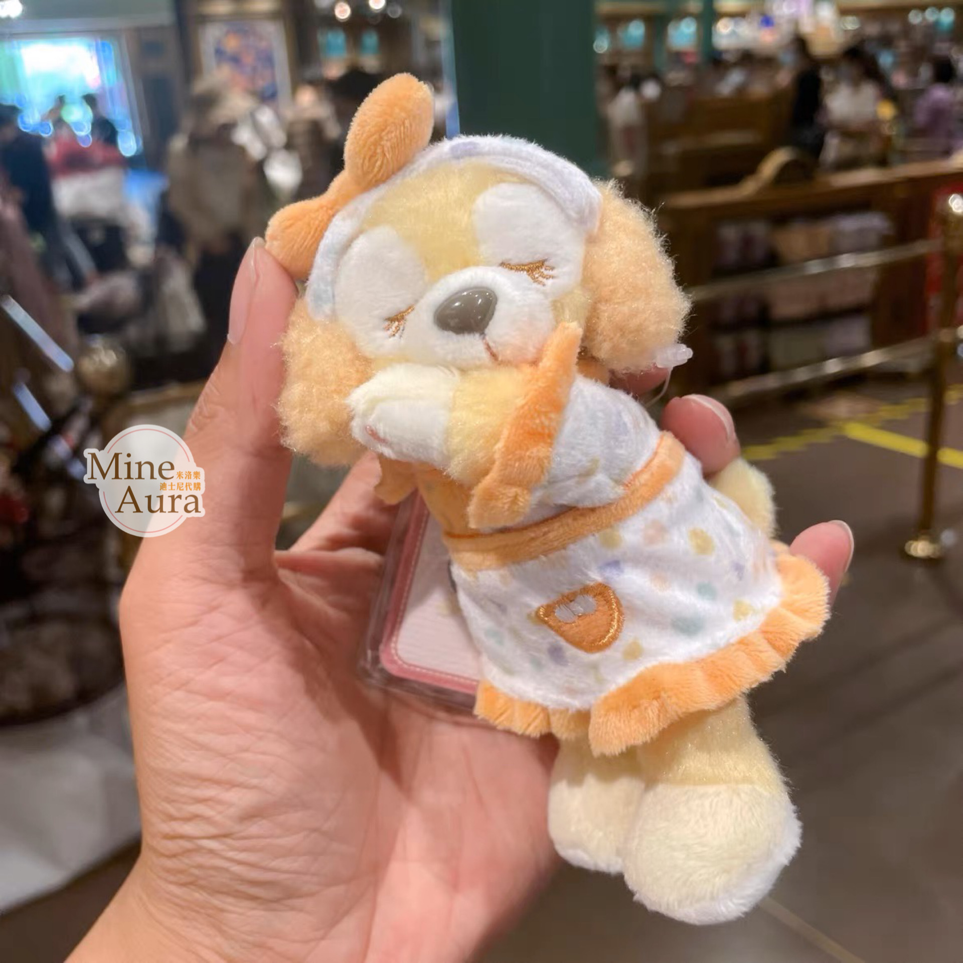 (現貨) 暖暖家居 可琦安 餅乾 CookieAnn 趴趴睡顏 吊飾 鑰匙圈 -上海迪士尼樂園