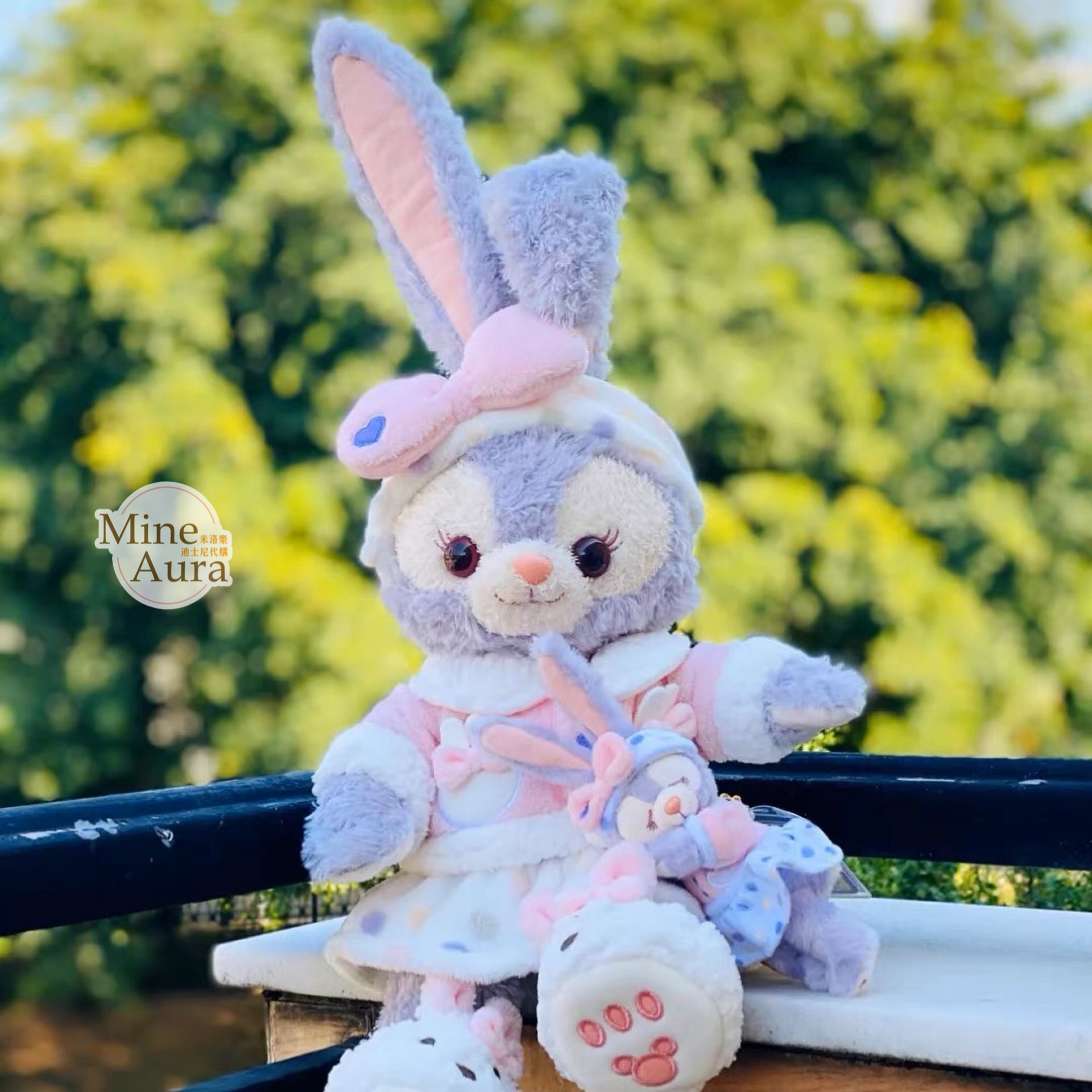 暖暖家居 史黛拉露 星黛露 StellaLou 趴趴睡顏 吊飾 鑰匙圈 -上海迪士尼樂園