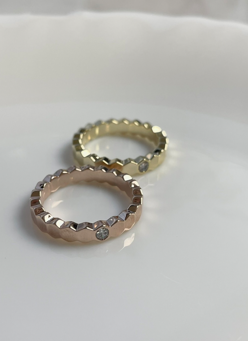 [現貨]《現正分手中》連續六角戒指