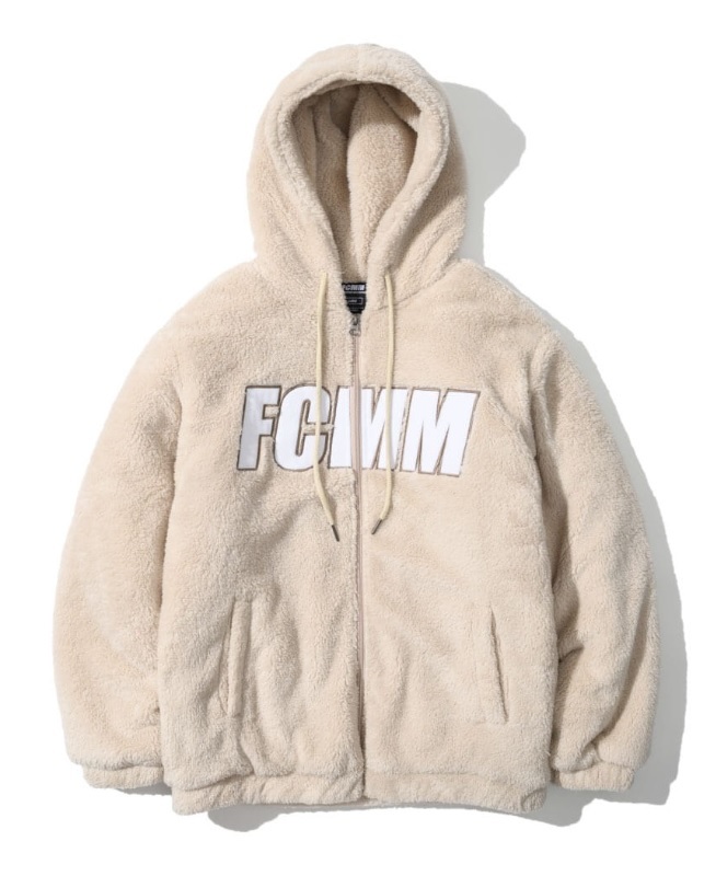 FCMM BIG LOGO BOA FLEECE JACKET (韓國代購)