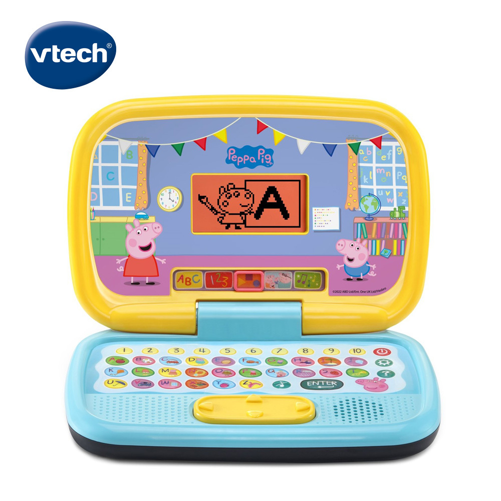 Vtech 粉紅豬小妹-互動學習小筆電