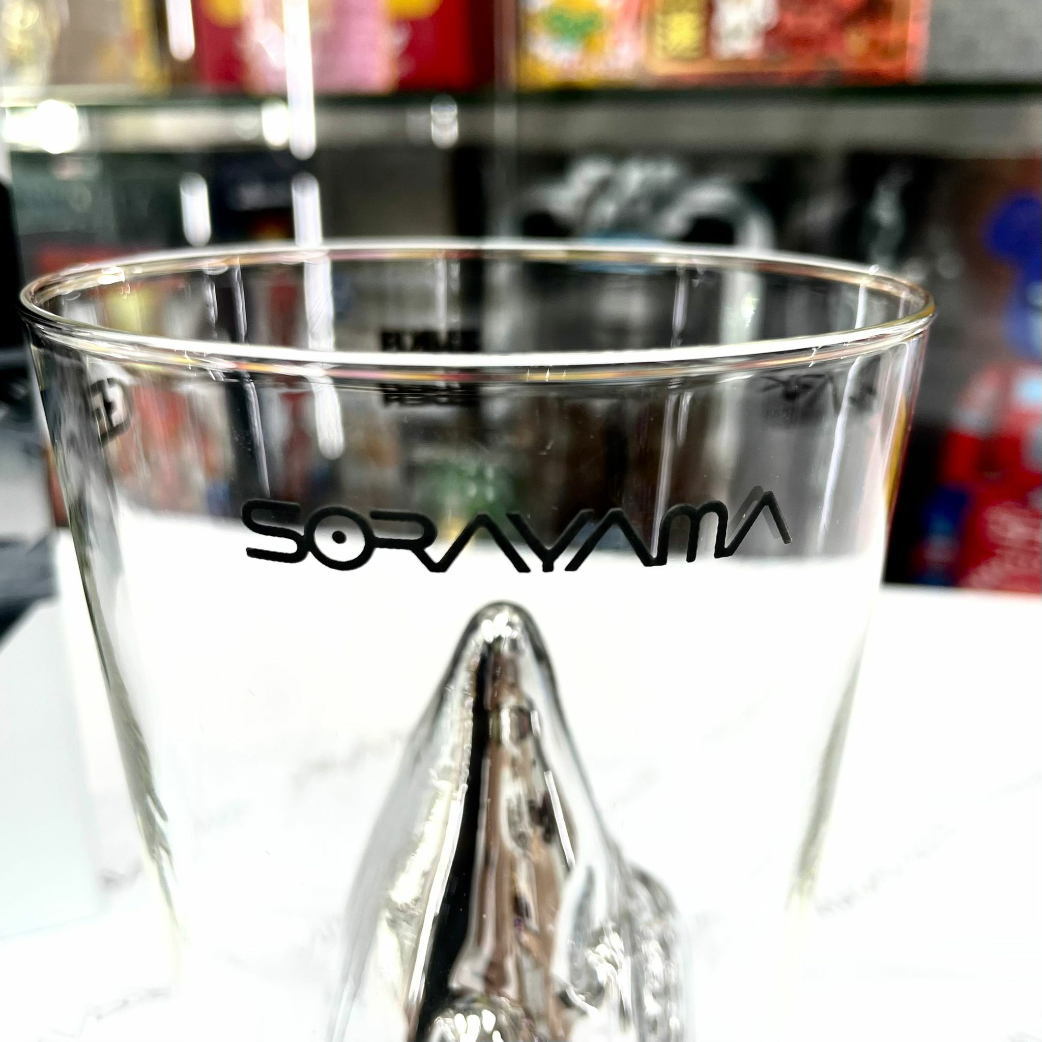 Sorayama Shark Glass Cup