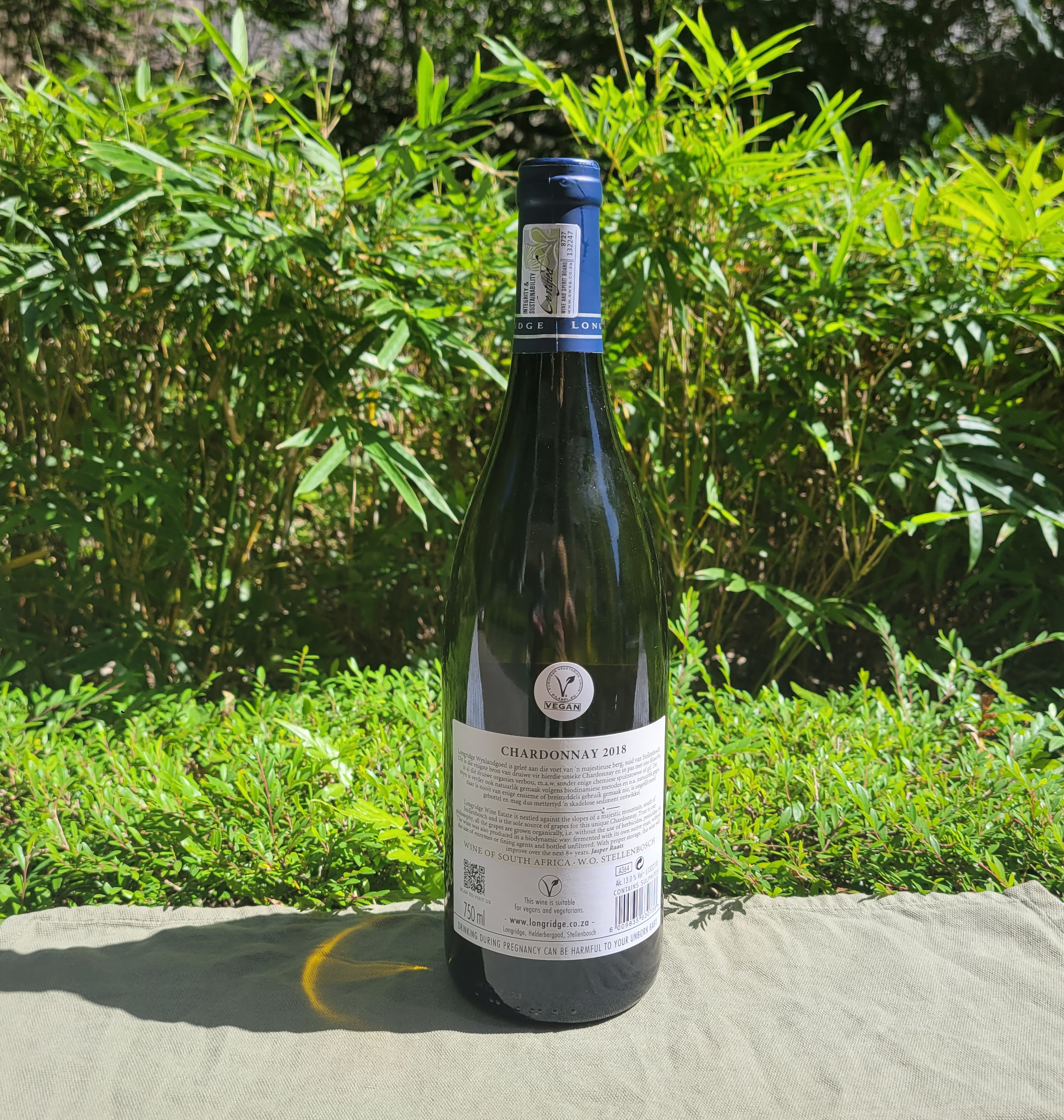 【南非白酒】Longridge Chardonnay 2018 750ml