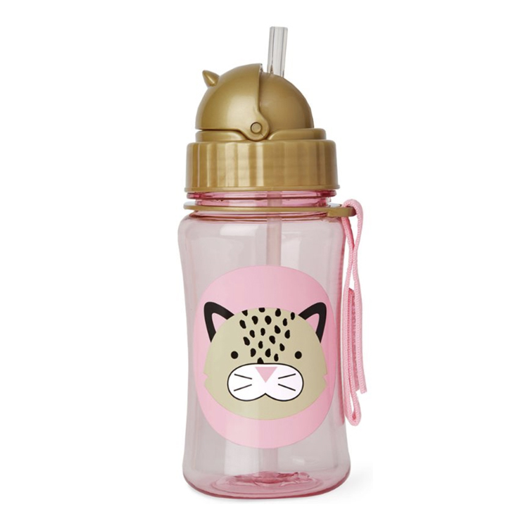 Skip & Hop Straw Bottle (Leopard) 252366