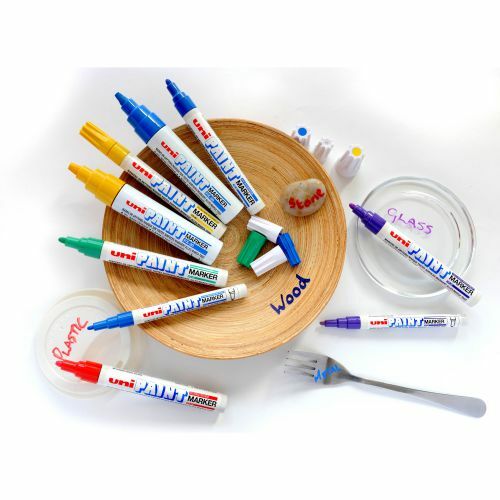 孝子賢孫價$8.8@👨‍👩‍👧‍👦Uni 三菱 油性萬能漆油筆 PX-21  (幼咀 1.2mm)