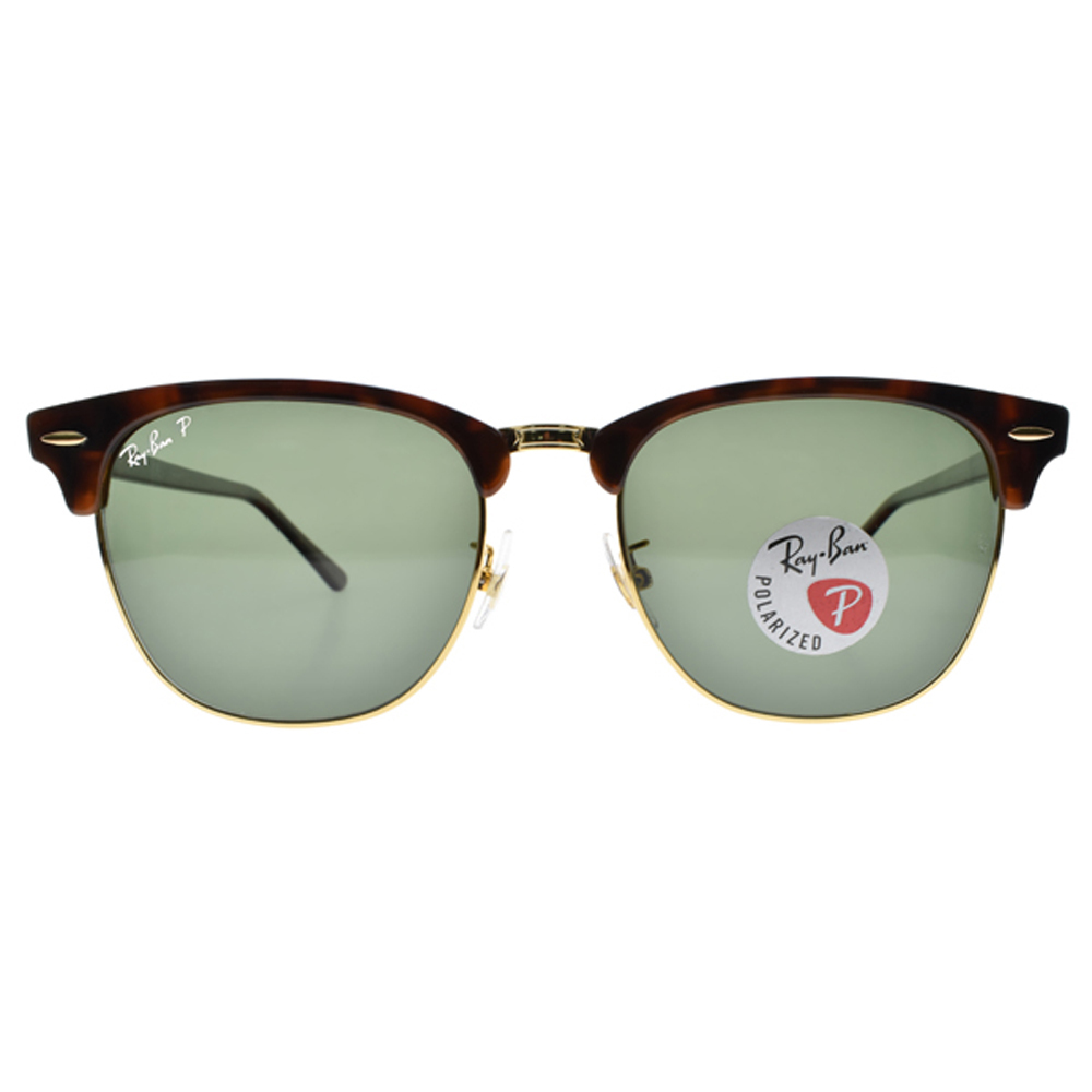 【RayBan】RB3016F 99058-55mm 經典眉框太陽眼鏡(偏光鏡片)